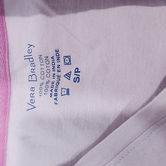 Vera Bradley Lavender Long Sleeve with Floral Design - Picture 7 of 8